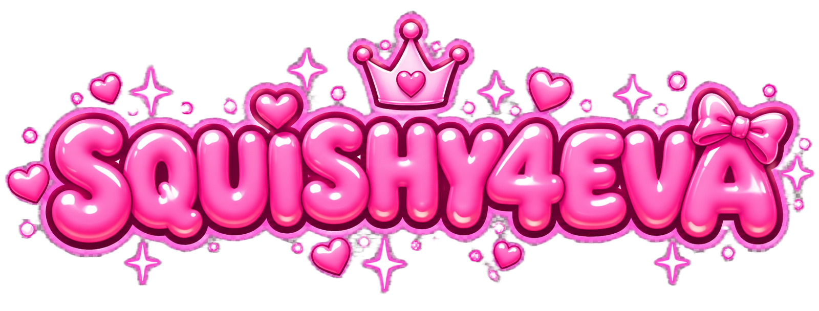 Squishy4Eva logo lettering